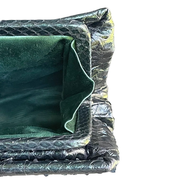 Exotic Python Clutch Green RHW