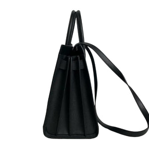 Small Sac De Jour Grained Leather Black SHW