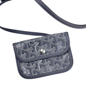 Mini Anjou Reversible Tote Canvas Calfskin Grey SHW