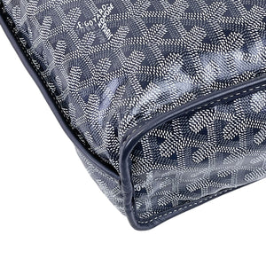 Mini Anjou Reversible Tote Canvas Calfskin Grey SHW