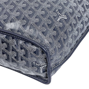Mini Anjou Reversible Tote Canvas Calfskin Grey SHW