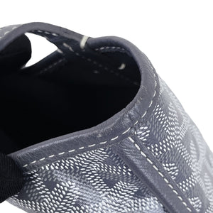 Mini Anjou Reversible Tote Canvas Calfskin Grey SHW