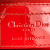Medium Lady Dior Cannage Patent Red GHW