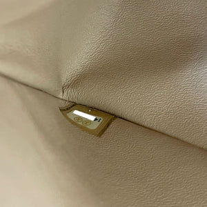 Jumbo Classic Double Flap Caviar Beige GHW