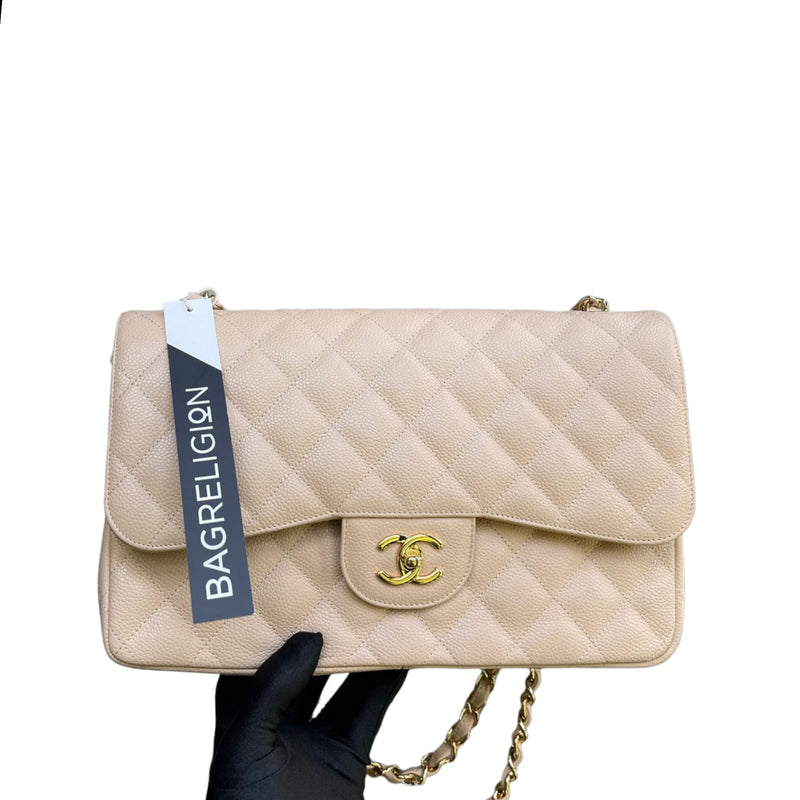 Chanel Classic Jumbo GHW