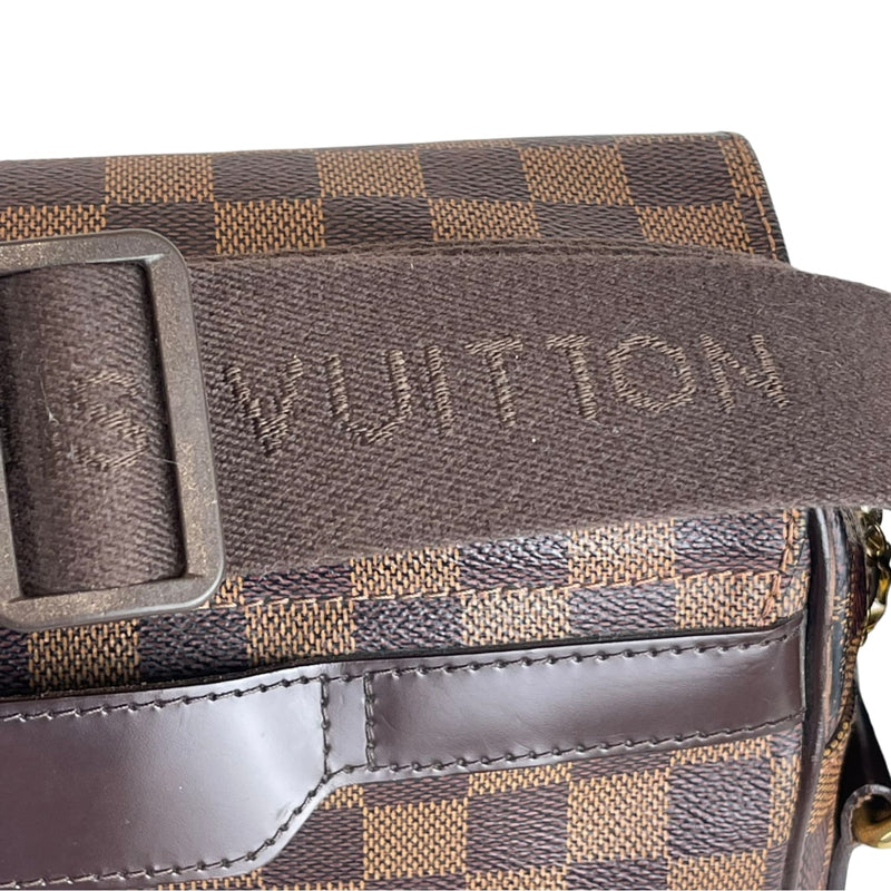 Louis Vuitton Damier Ebene Canvas Shelton MM Messenger Bag Louis Vuitton