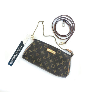 Eva Monogram Clutch