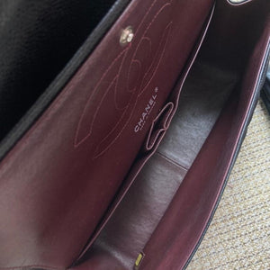 Jumbo Classic Flap Black Caviar Leather with SHW