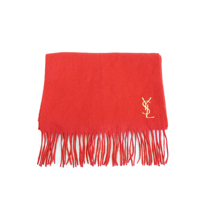 Pure Wool Scarf Red