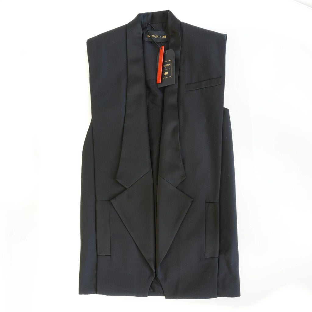 Wool Vest with Lapels