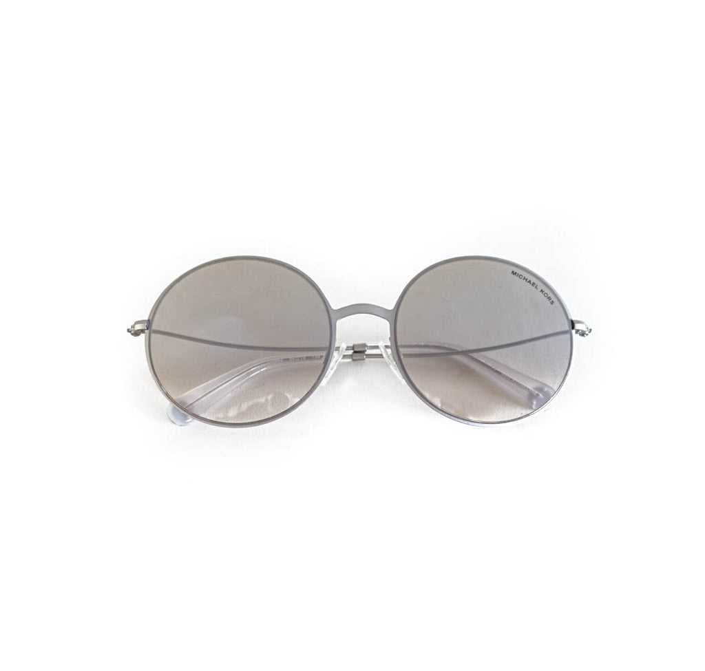 Retro Round Sunglasses with Mirror Finish