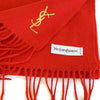 Pure Wool Scarf Red