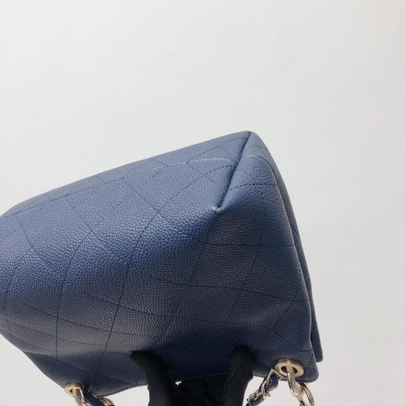 Caviar Hobo Bag Navy Blue
