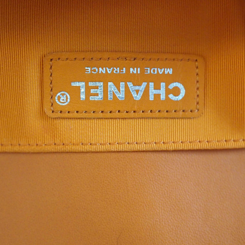 Old Medium Orange Boy Bag