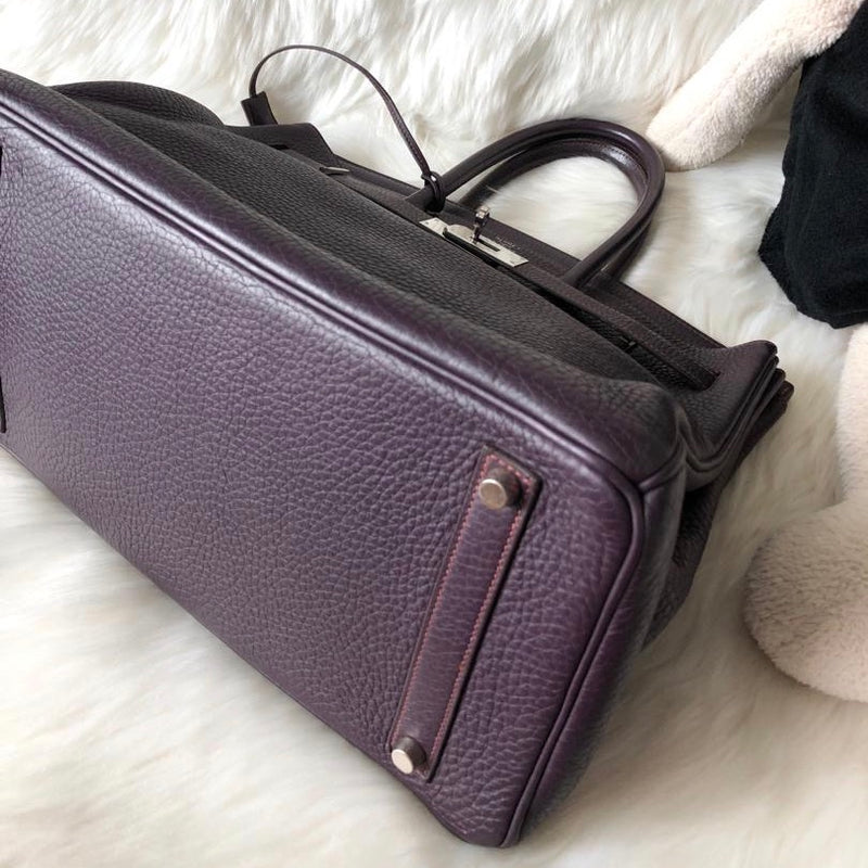 Birkin 35 Prune in Togo Leather with PHW