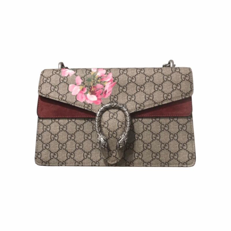 Dionysus Small GG Blooms Shoulder Bag