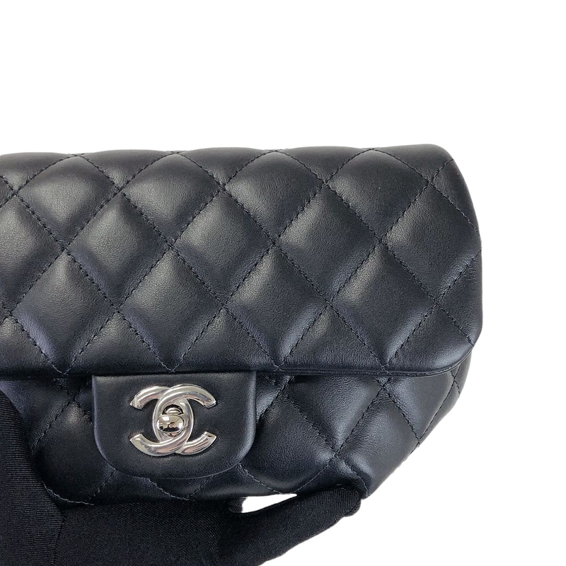 Valentino Rockstud Spike Medium Shoulder Bag Black Leather