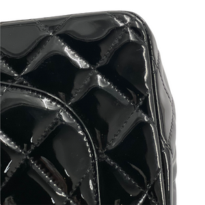 Double Flap Jumbo Patent Black SHW