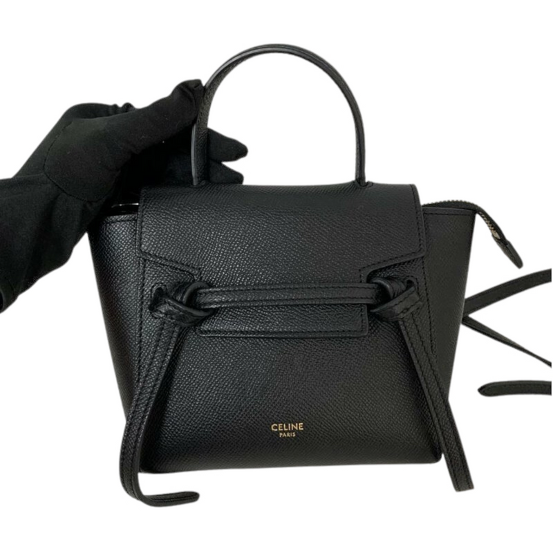 Celine Pico Belt Bag Black - THE PURSE AFFAIR