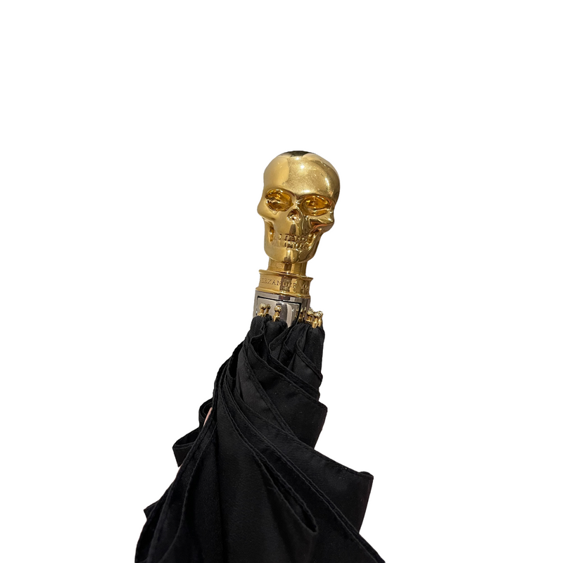 Skull Handle Umbrella Black GHW