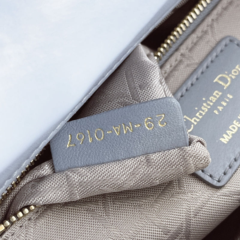 My Lady Dior Lambskin Small Blue GHW