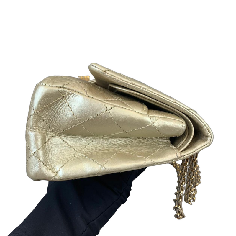 Classic Reissue 225 Calfskin Gold GHW