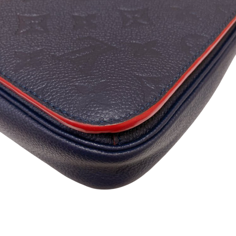 Monogram Empreinte Pochette Metis Leather Marine Blue GHW
