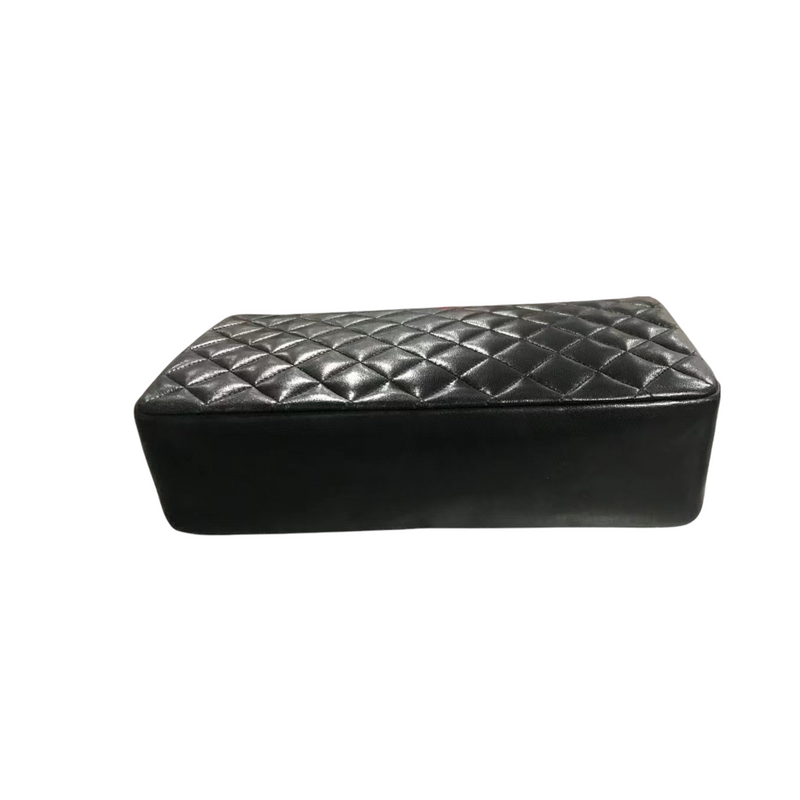 Vintage Flap Lambskin Black GHW