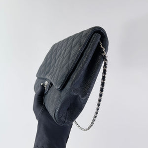 Timeless Clutch in Caviar Leather Black SHW