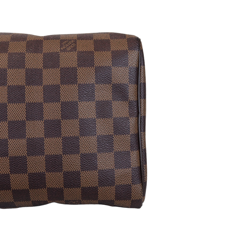 Damier Ebene Speedy 30 Brown GHW