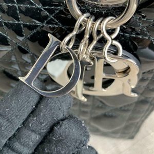 Lady Dior Medium Lady Dior Black SHW