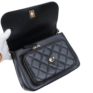 Medium Business Affinity Caviar Black GHW