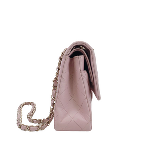 Classic Flap Medium Lambskin Pink GHW