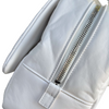Aged Calfskin Quilted Express Bowling White SHW