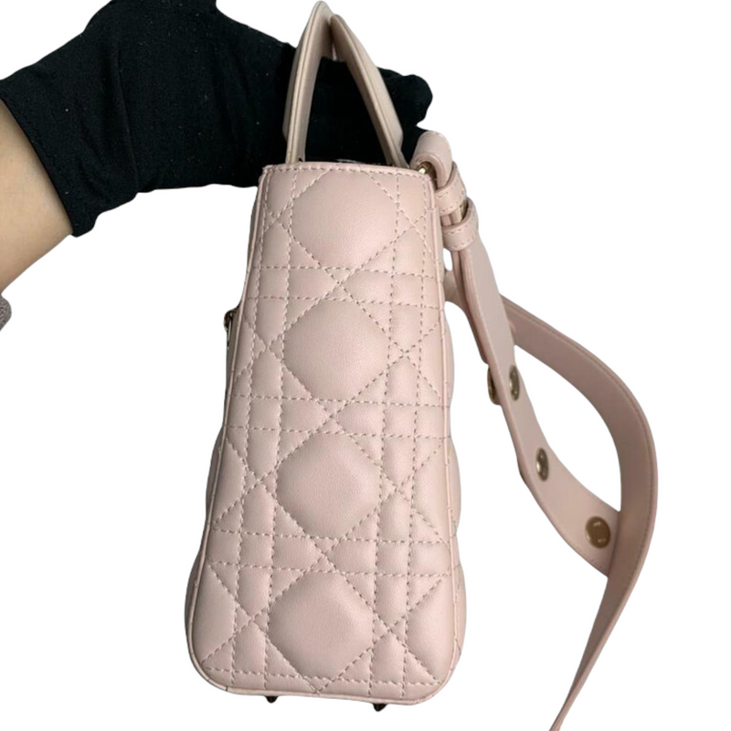 My Dior Lucky Badges Lambskin Pink GHW