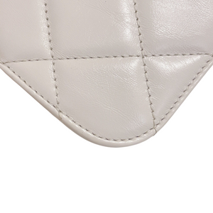 Perfect Edge Flap Calfskin White RHW