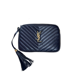 Loulou Camera Bag Quilted Blue GHW