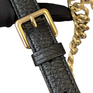 Medium Diorama Leather Black GHW