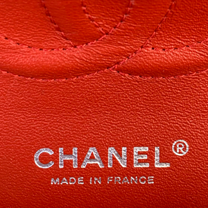 Classic Medium Flap Lambskin Flap Red SHW