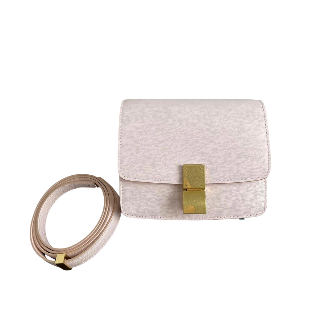 Box Calfskin Small Classic Light Pink GHW