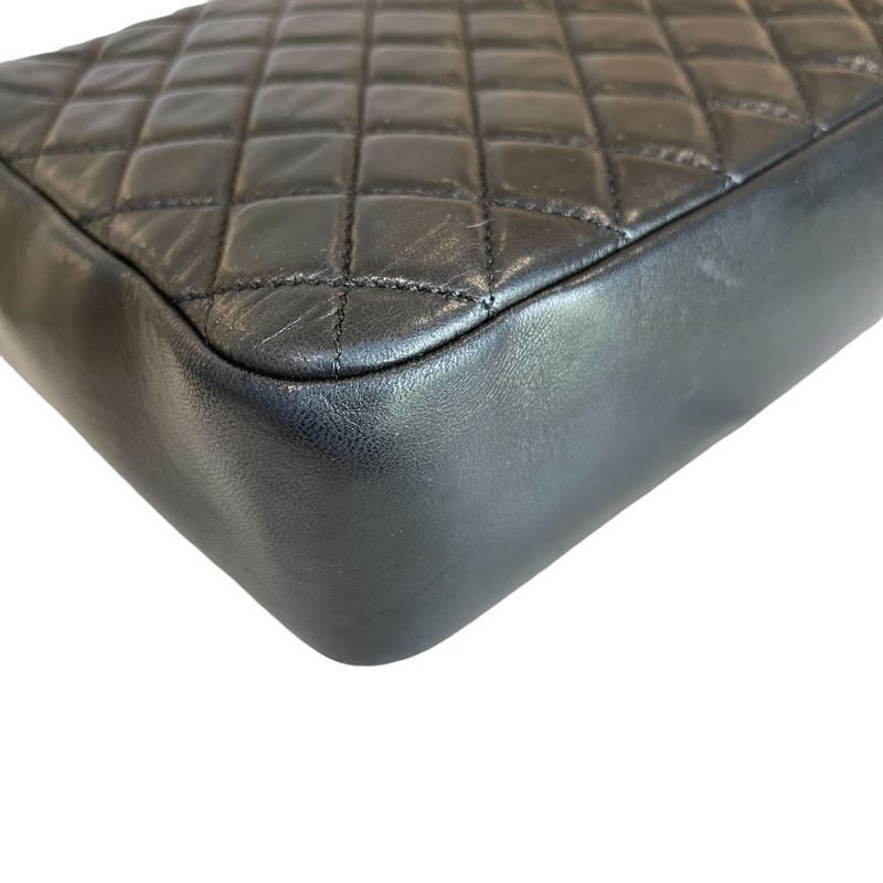Westminster Flap Lambskin Black Pearl Strap