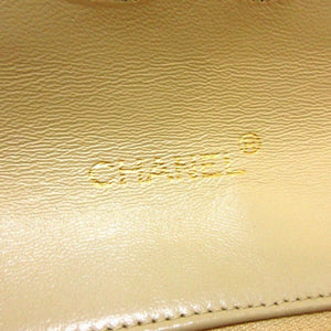 Vintage Flap Beige GHW