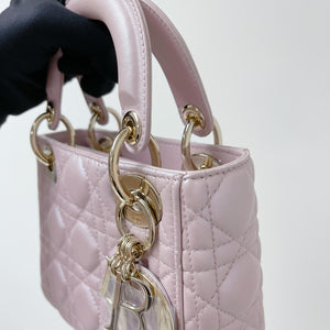 Mini Lady Dior Pearl Pink