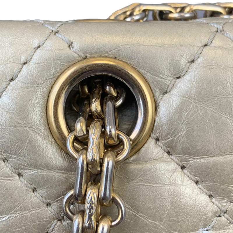Classic Reissue 225 Calfskin Gold GHW