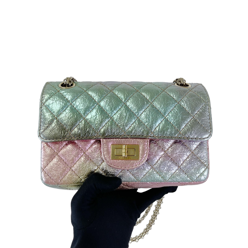 Chanel 2025 purse rainbow
