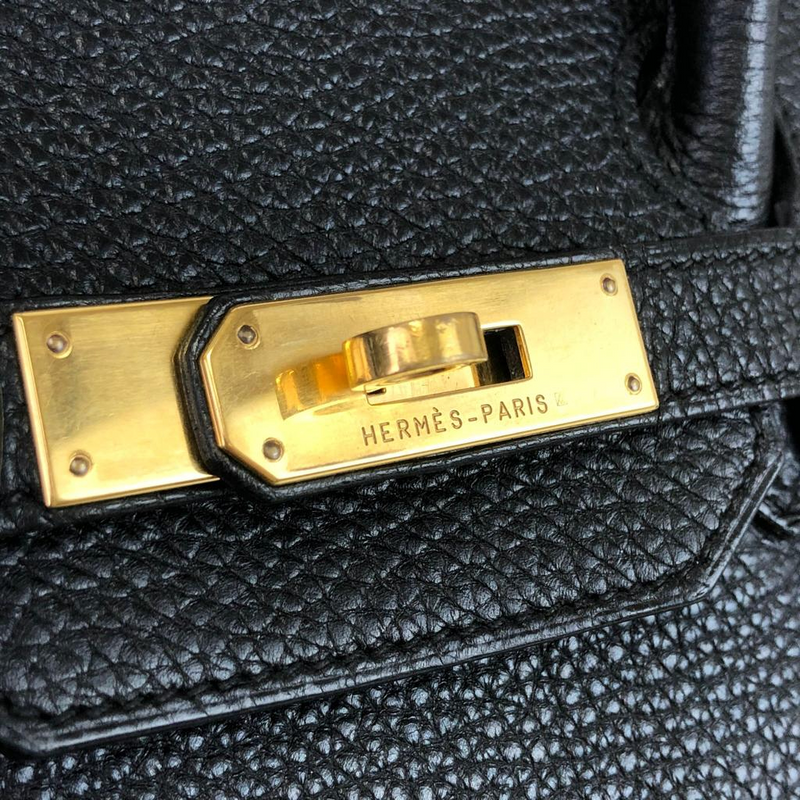 Birkin 35 Togo Black GHW