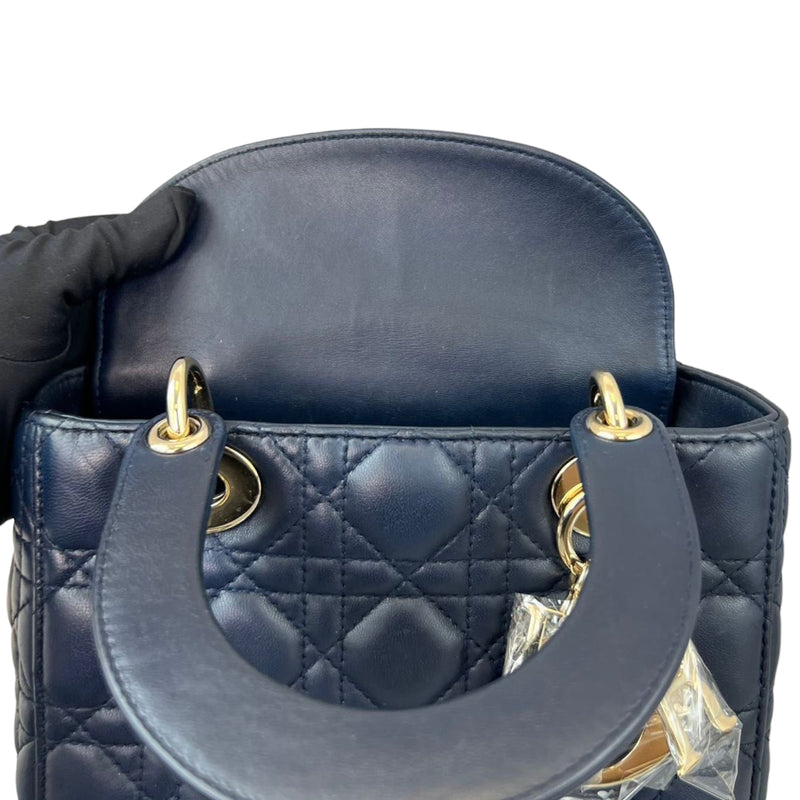 ABC Small Lady Dior Blue GHW