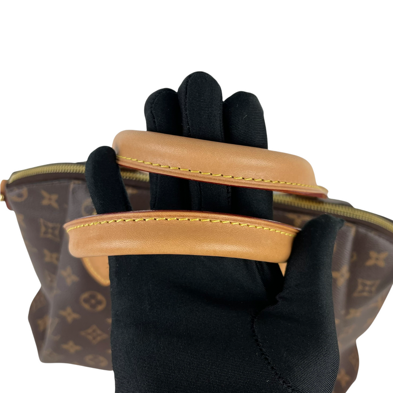 Louis Vuitton 3-Piece Monogram Boxing Glove Set - Brown