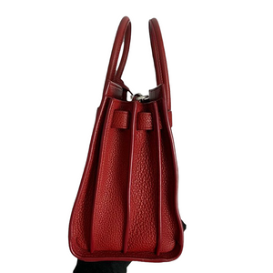 Sac De Jour Baby Pebbled Red SHW