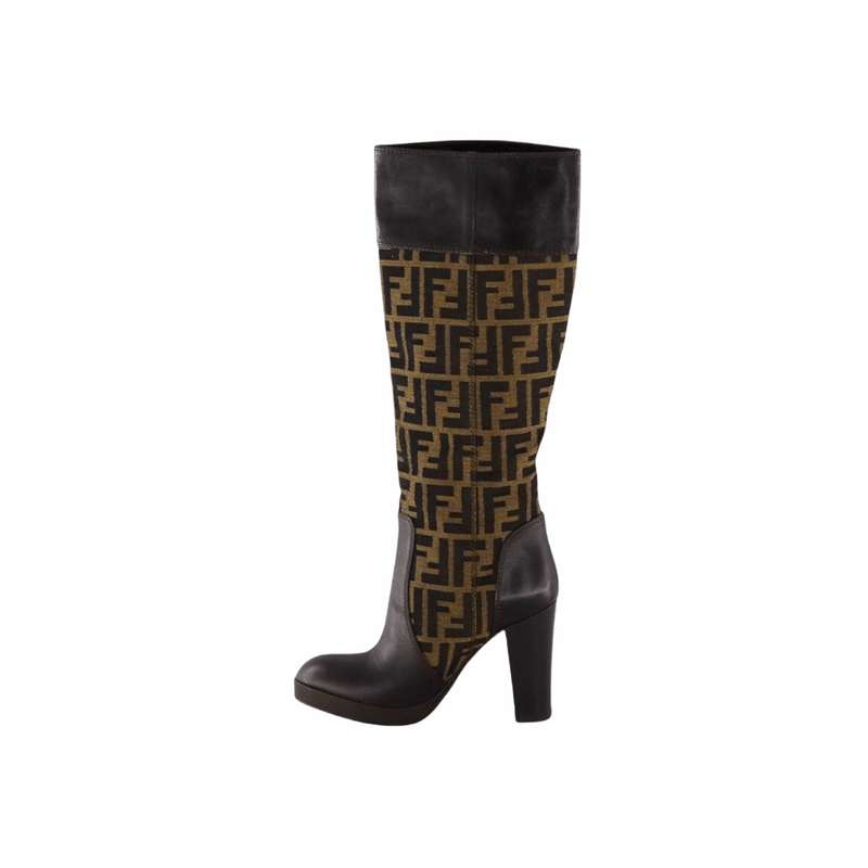 Fendi monogram hotsell boots